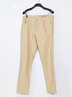 Lululemon Men's ABC Pant Slim Straight Leg Warpstreme Trouser Pants Trench Khaki
